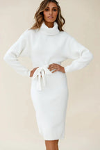 Bente Belted Turtleneck Midi Dress_2