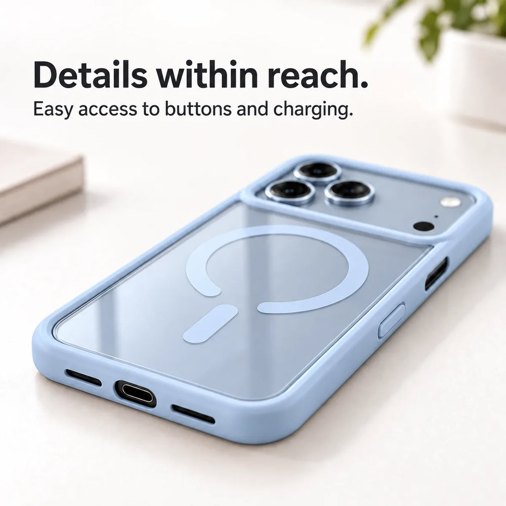 Clear Back MagSafe iPhone Case