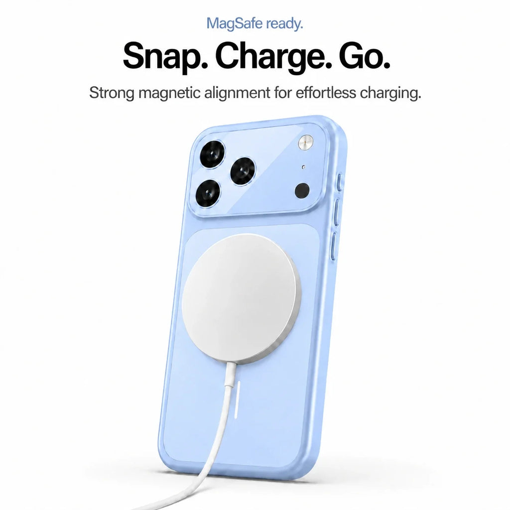 MagSafe Phone Case with Camera Lens Cover