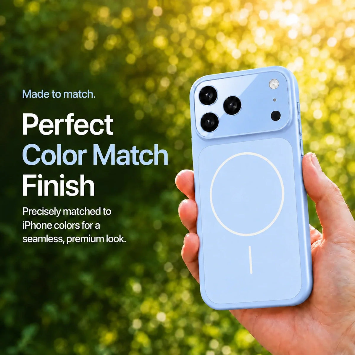 MagSafe Phone Case with Camera Lens Cover