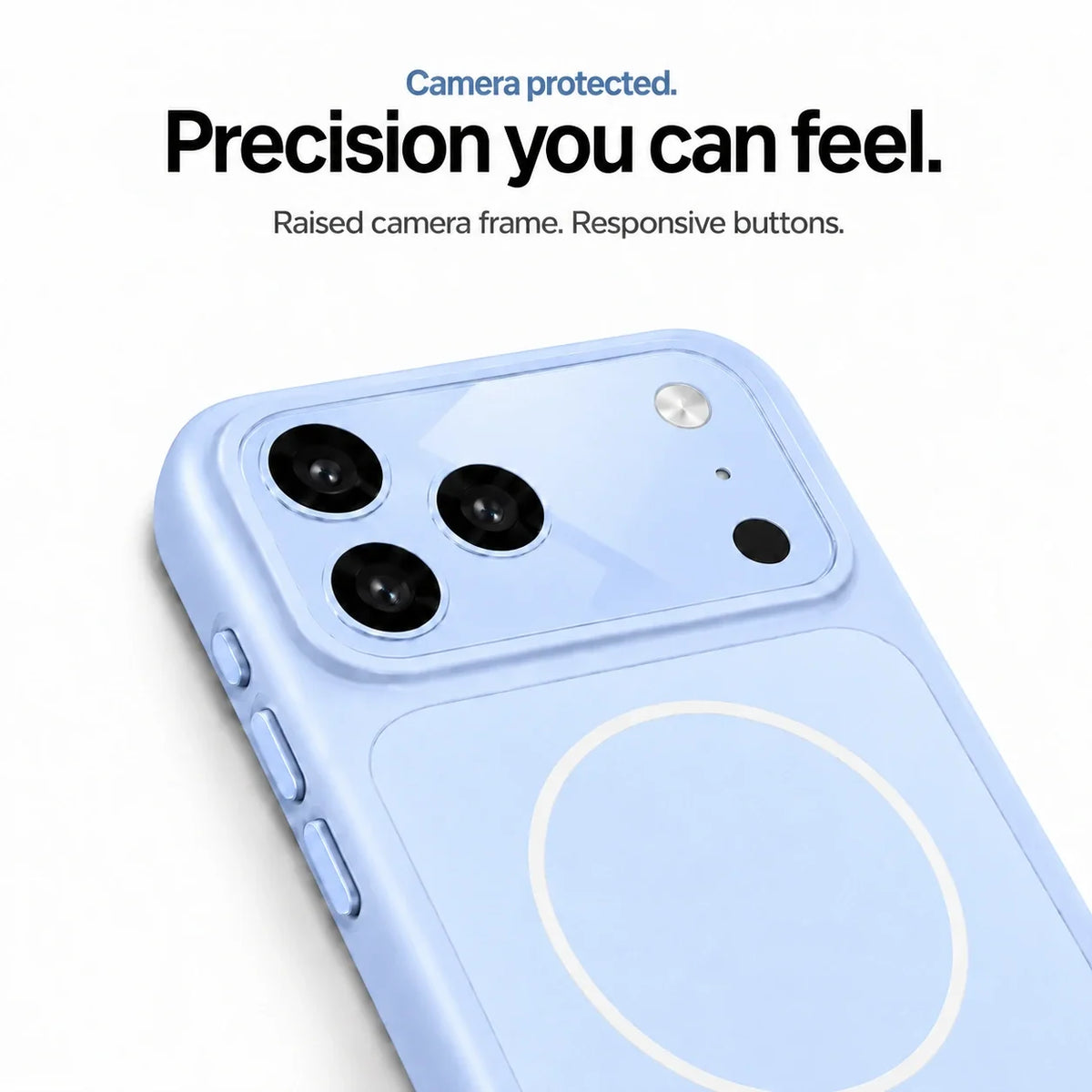 MagSafe Phone Case with Camera Lens Cover