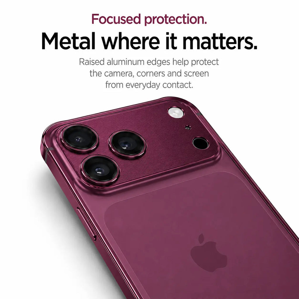 Open Back Phone Case with Corner Bumpers