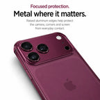 Open Back Phone Case with Corner Bumpers