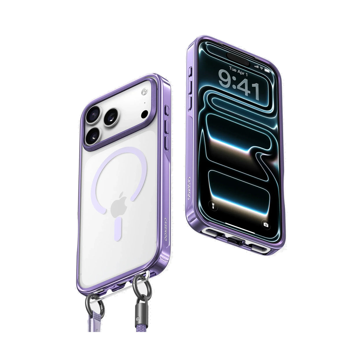Crossbody MagSafe iPhone Case with Lanyard Strap