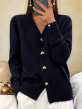 Amara Heart Button Knit Cardigan_1