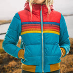 Yuna Striped Hooded Puffer Jacket_7