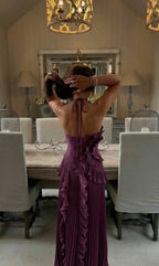 Hedda Halter Neck Pleated Maxi Dress_23