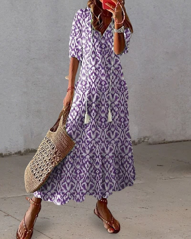 Ida Printed Tiered Maxi Dress_3