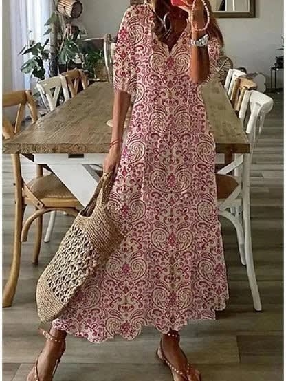 Ida Printed Tiered Maxi Dress_4