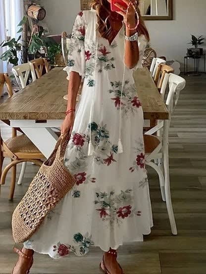 Ida Printed Tiered Maxi Dress_6