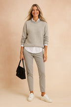 Elsa Relaxed Fit Crew Neck Sweater_1