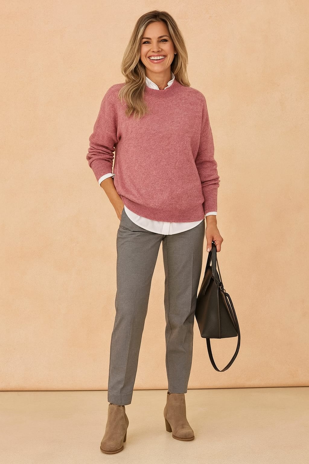 Elsa Relaxed Fit Crew Neck Sweater_4