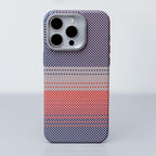 Pixel Checkered Weave iPhone Case