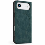 Leather MagSafe Flip Phone Case