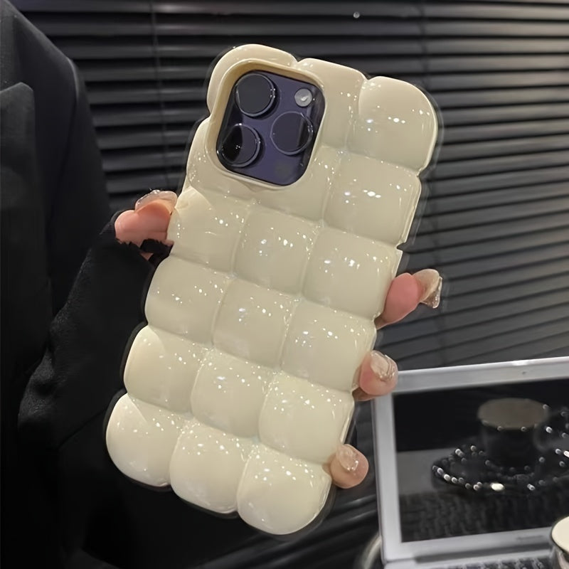 Puffy Bubble Block iPhone Case