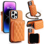 Zipper Wallet Crossbody iPhone Case