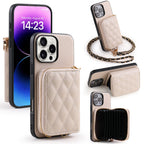 Zipper Wallet Crossbody iPhone Case