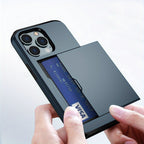 Sliding Card Holder Wallet iPhone Case