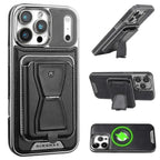 Leather MagSafe Phone Case with Stand Card Holder