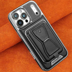 Leather MagSafe Phone Case with Stand Card Holder