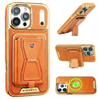 Leather MagSafe Phone Case with Stand Card Holder
