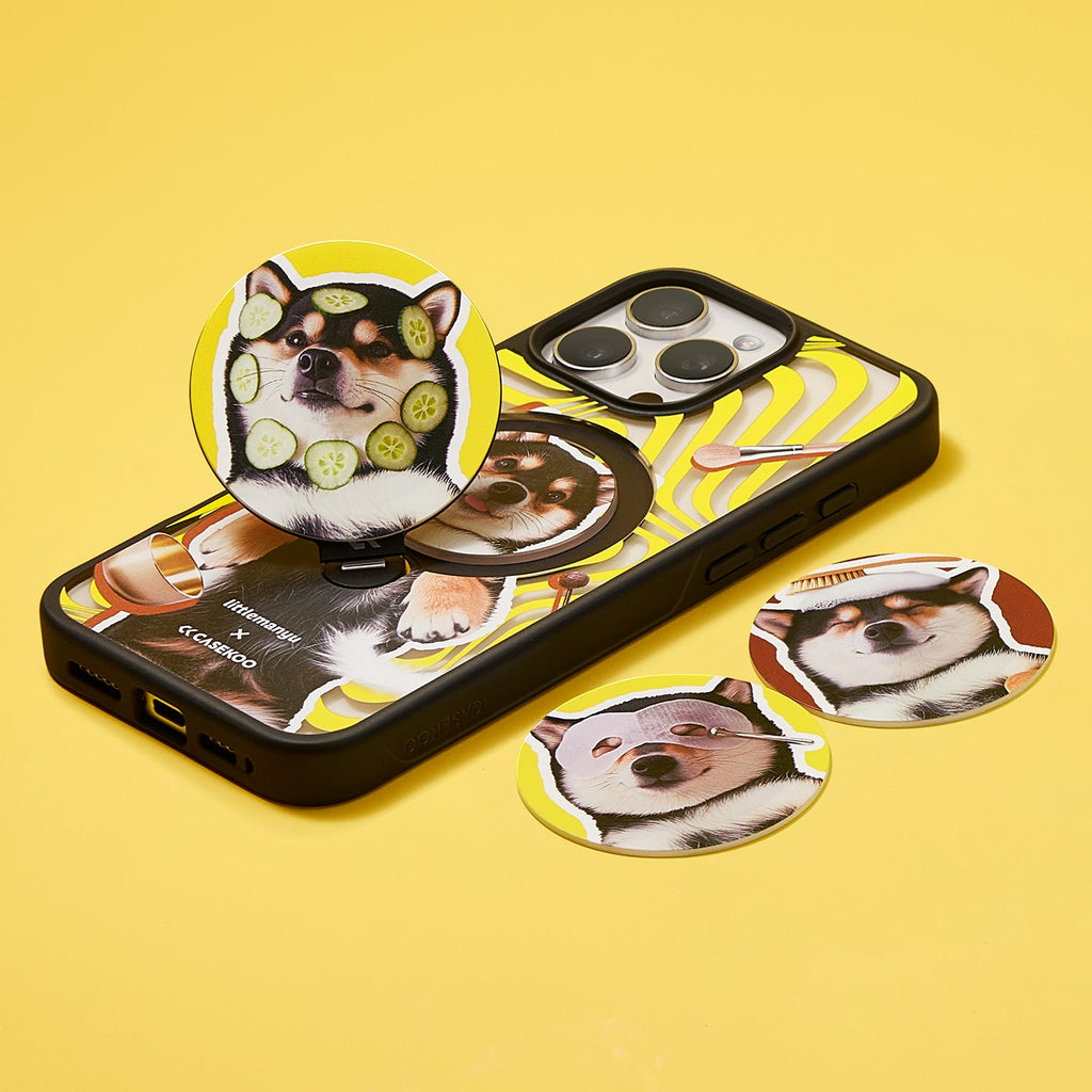 Cute Dog Pattern MagSafe iPhone Case
