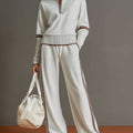 Cecilia Half Zip Wide Leg Two Piece Set_1