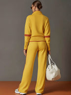 Cecilia Half Zip Wide Leg Two Piece Set_11