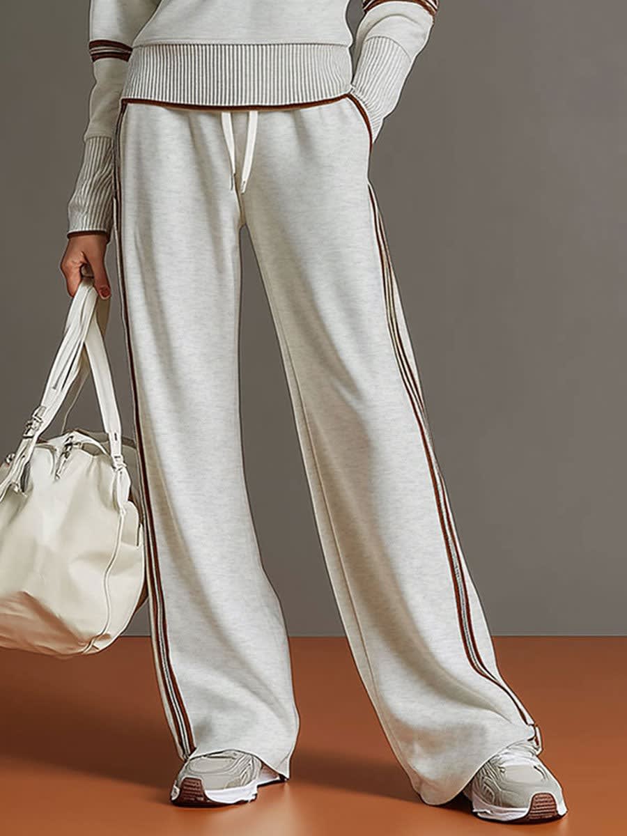 Cecilia Half Zip Wide Leg Two Piece Set_16
