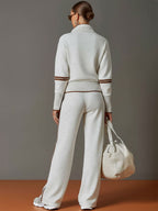 Cecilia Half Zip Wide Leg Two Piece Set_5