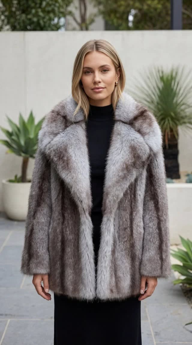 Saskia Oversized Faux Fur Coat_4