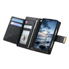 Foldable Phone Case Wallet with Zipper Pocket