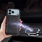 Leather Wallet Phone Case With Card Holder