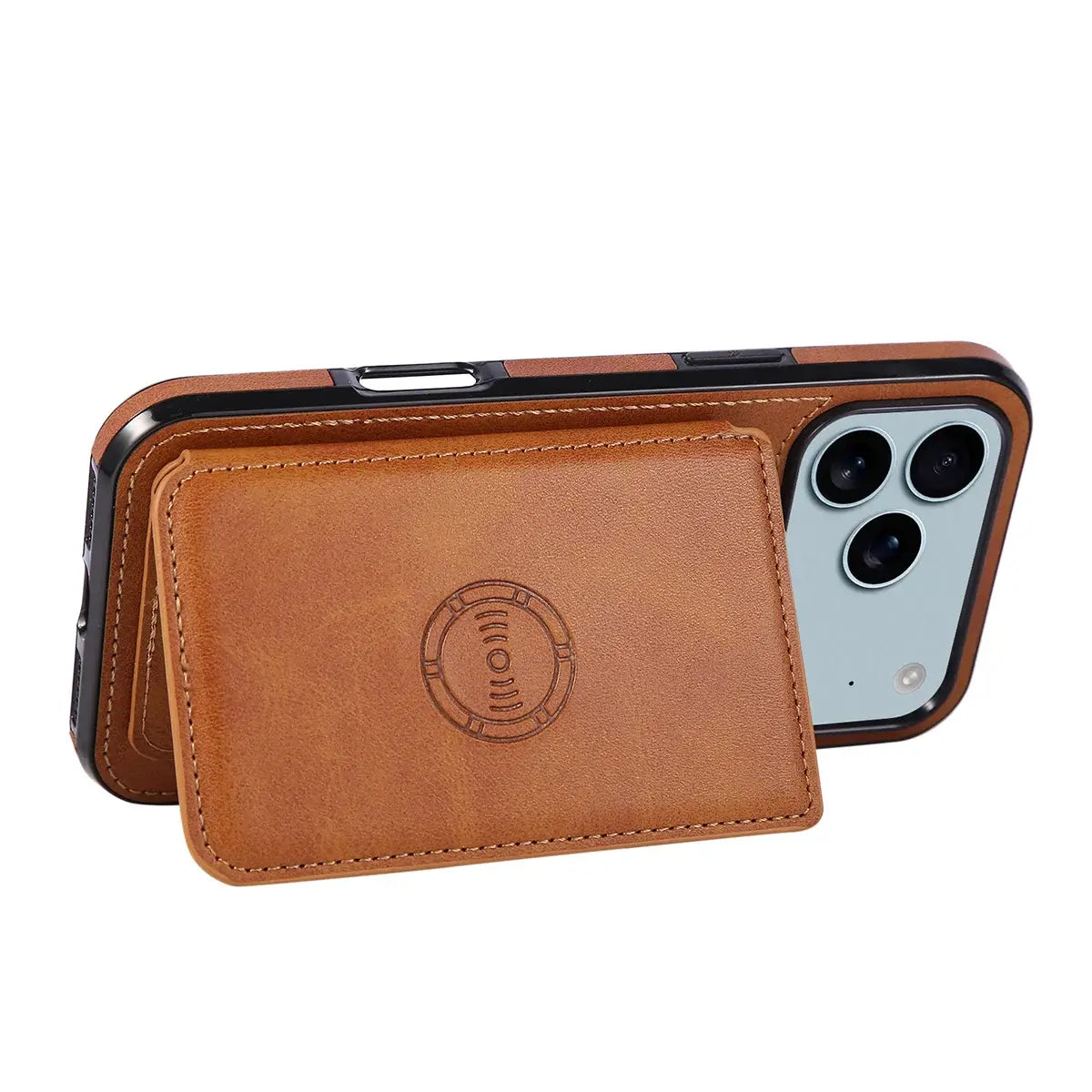 Leather Wallet Phone Case With Card Holder