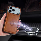 Leather Wallet Phone Case With Card Holder