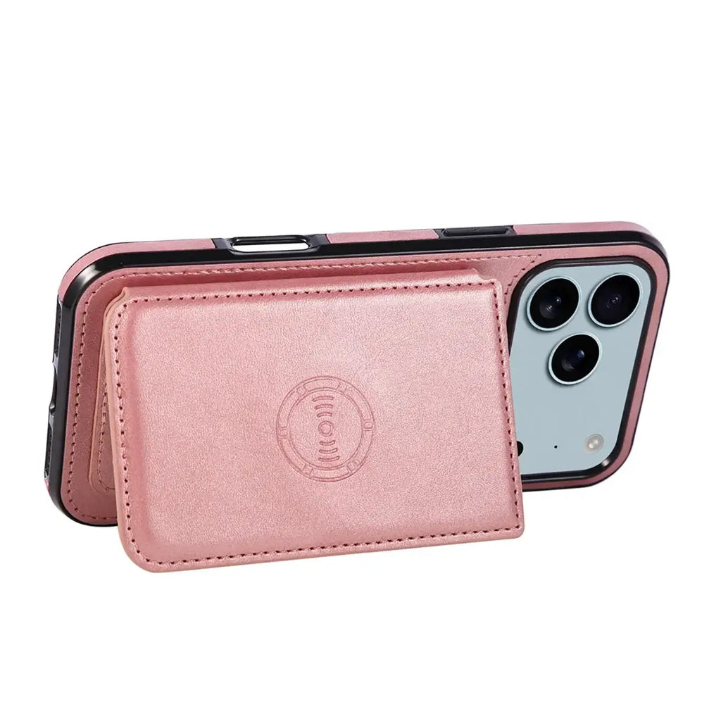 Leather Wallet Phone Case With Card Holder