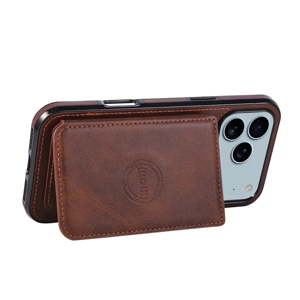 Leather Wallet Phone Case With Card Holder