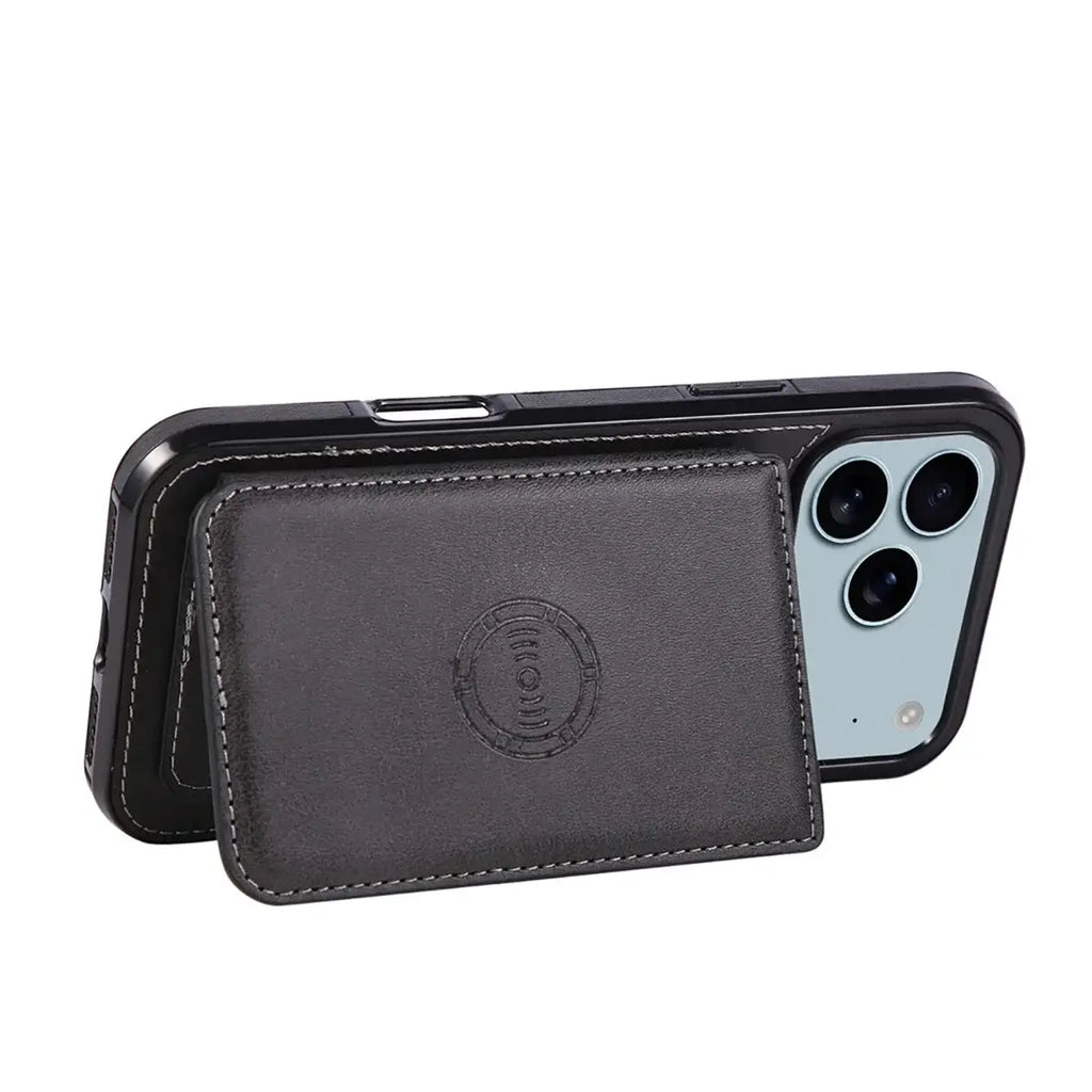 Leather Wallet Phone Case With Card Holder
