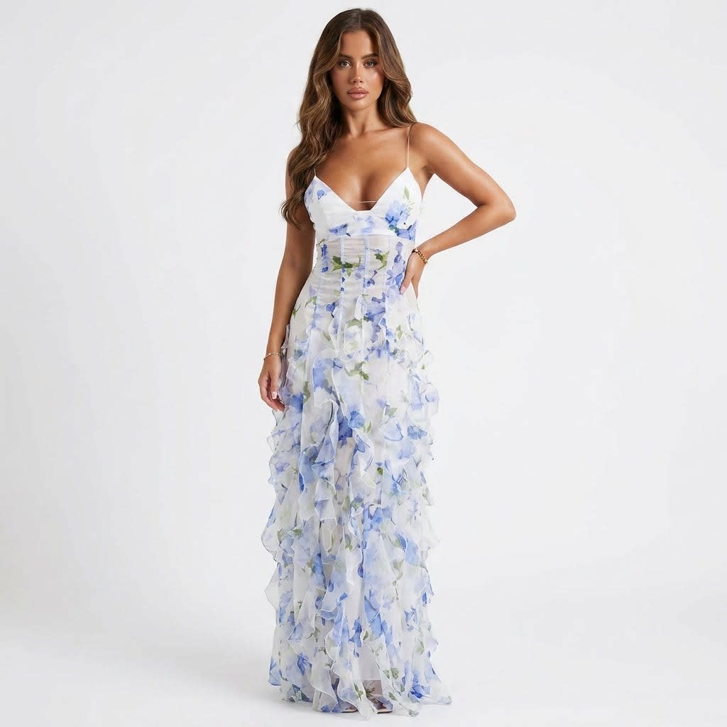 Malika Floral Corset Maxi Dress_2