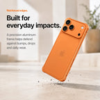 Open Back Phone Case with Corner Bumpers