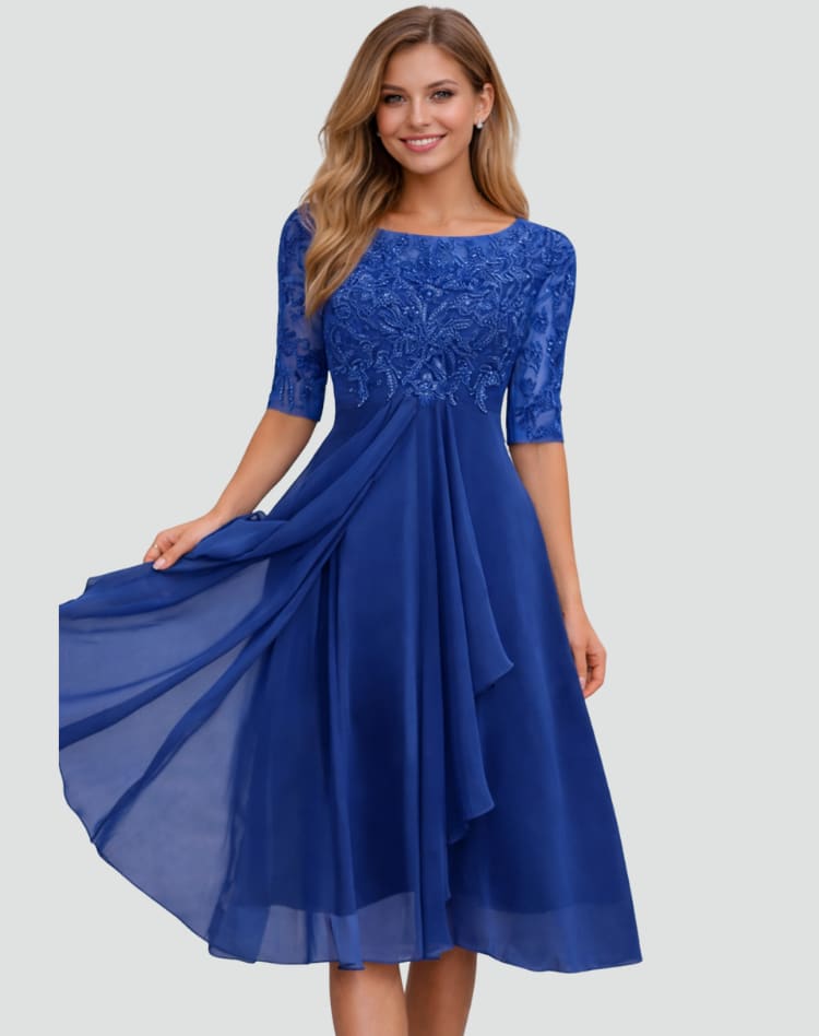 Nerea Lace Bodice Midi Dress_7