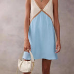 Federica Colorblock Mini Dress_1