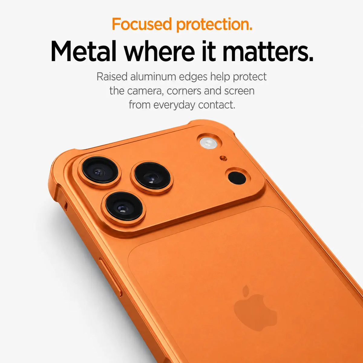 Open Back Phone Case with Corner Bumpers