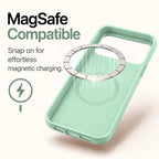 Soft Silicone MagSafe Phone Case
