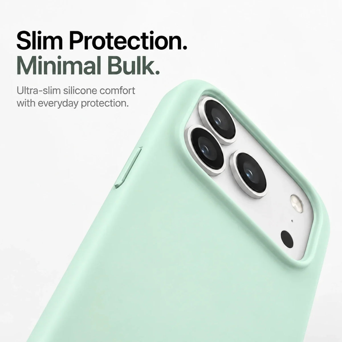 Soft Silicone MagSafe Phone Case