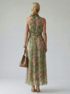 Martina Floral Halter Maxi Dress_4