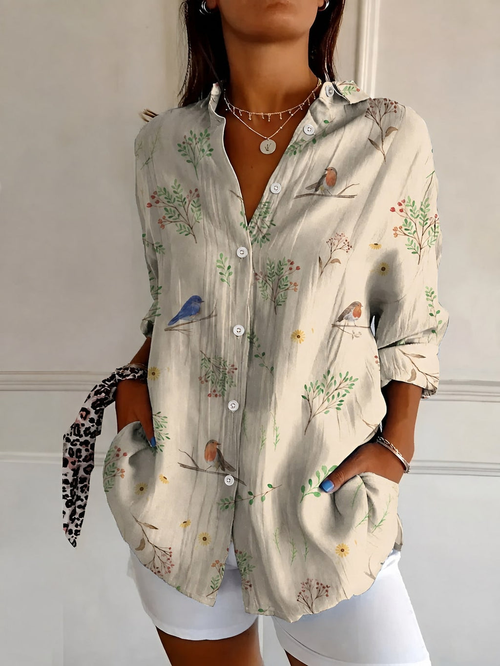 Catalina Floral Button Down Shirt_5