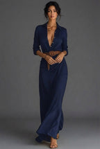 Hanne Belted Long Sleeve Maxi Dress_6
