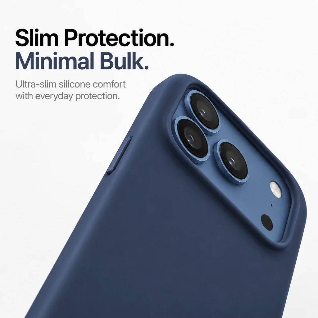 Soft Silicone MagSafe Phone Case