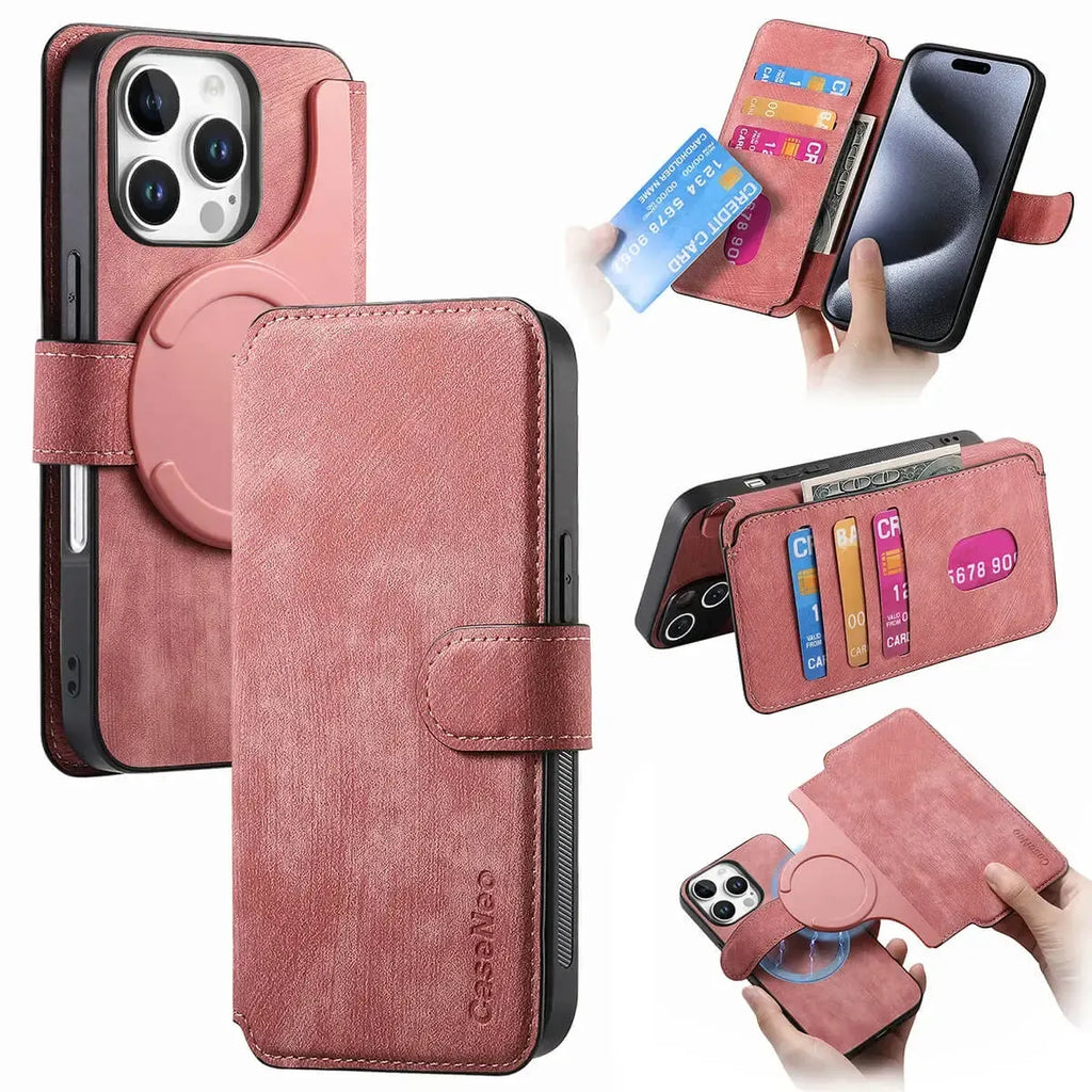 Detachable MagSafe Wallet Phone Case